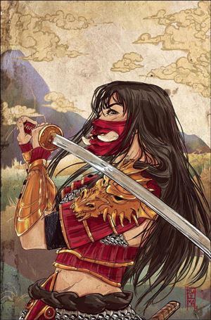 Samurai Sonja issue 2-N Zulema Lavina 1:25 Virgin Cover