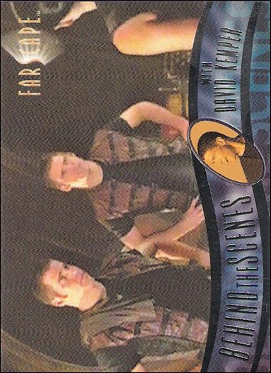 Farscape: Season Three (Behind the Scenes Subset) card BTS29 Thanks for Sharing