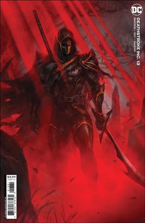 Deathstroke Inc. issue 13-C Ivan Tao Cardstock Cover