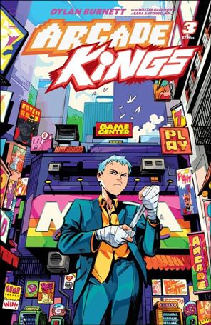 Arcade Kings issue 3 Dylan Burnett Cover