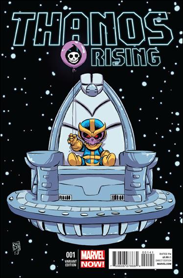Thanos Rising issue 1-C Skottie Young "Baby" Cover