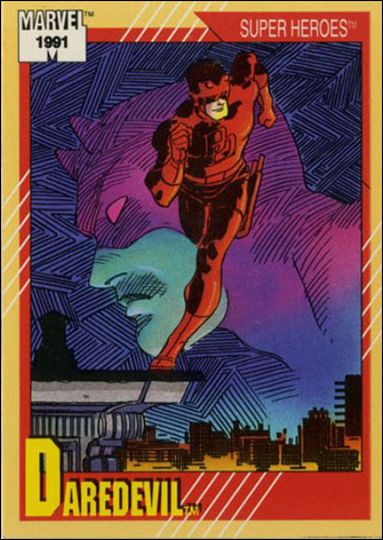 Marvel Universe: Series 2 (Base Set) card 2 Daredevil