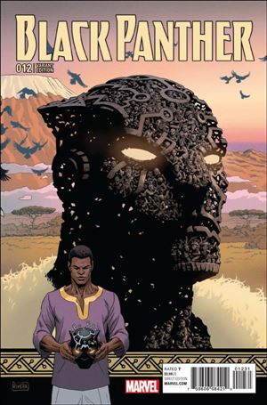 Black Panther (2016) issue 12-C Paolo Rivera Connecting Cover