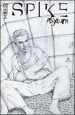 Spike: Asylum issue 3-C Matt Busch Sketch Cover
