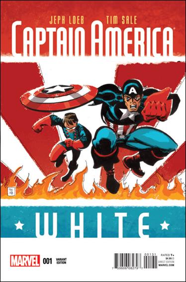Captain America: White issue 1-B Tim Sale 1:20 Cover