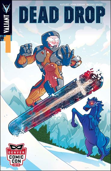 Dead Drop issue 1-E Ian McGinty Denver Comic Con Cover
