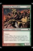 Magic the Gathering: Shadowmoor (Base Set) card 216 Scuzzback Marauders