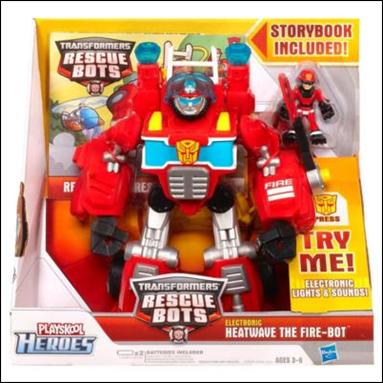 Transformers Rescue Bots (Electronic) figure 2 Heatwave the Fire-Bot