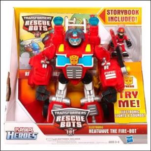 Transformers Rescue Bots (Electronic) Cover Image 2