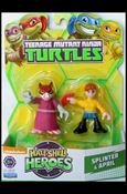 Teenage Mutant Ninja Turtles: Half-Shell Heroes figure 8 Splinter & April