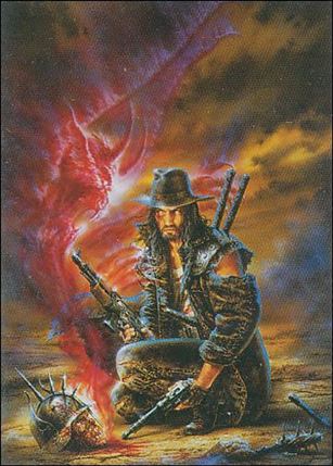 Royo: Secret Desires (Base Set) card 34 Wolf in Shadow