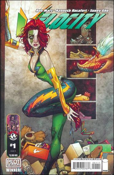 Velocity (2010) issue 1 Kenneth Rocafort Cover