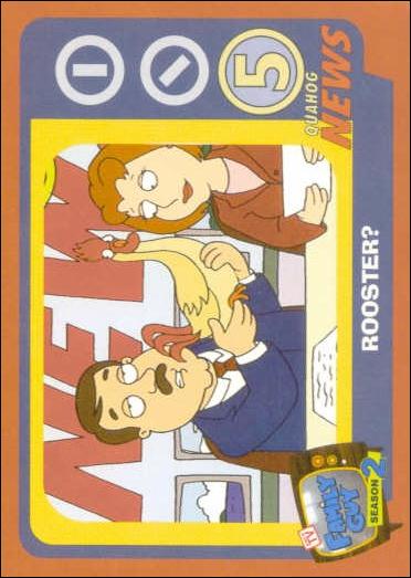 Family Guy Season Two (Base Set) card 61 Rooster?