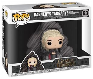 POP! Game of Thrones figure 63 Daenerys Targaryen on Dragonstone Throne