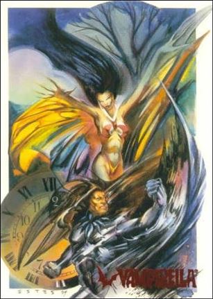 Vampirella (Base Set) card 75 Cover of Chains of Chaos #1