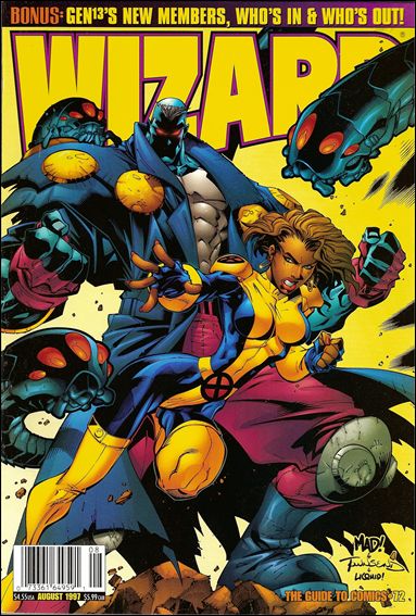 Wizard: The Guide to Comics issue 72-B Joe Madureira X-Men Cover