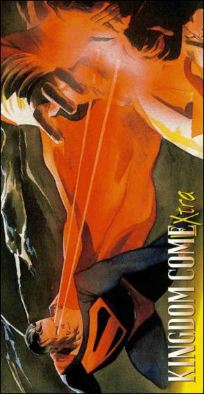 Kingdom Come Xtra (Base Set) card 25 Superman vs. Captain Marvel