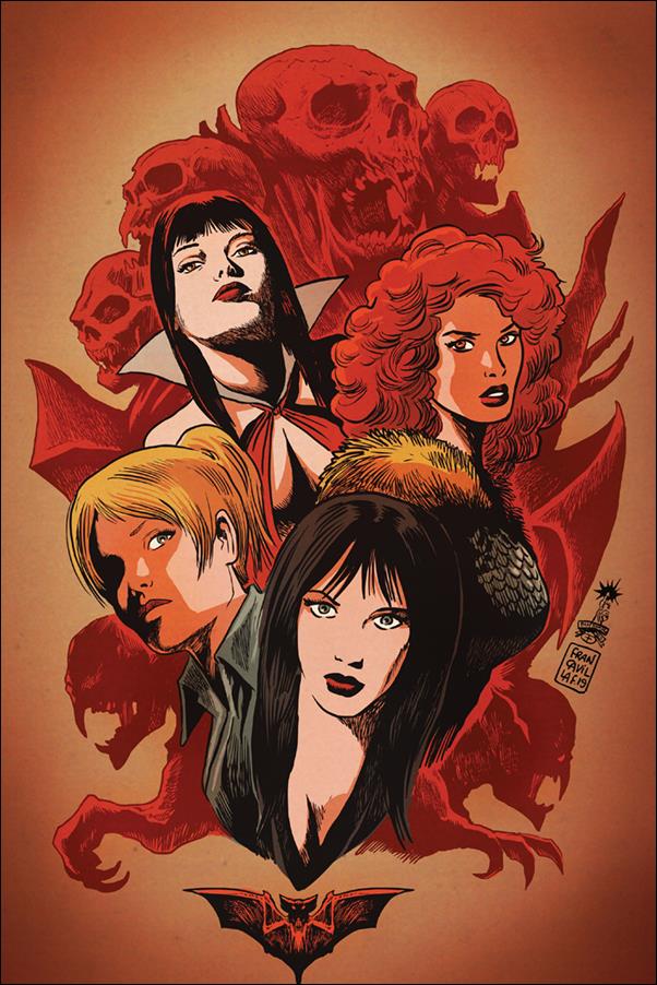 Red Sonja and Vampirella Meet Betty and Veronica issue 1-M Francesco Francavilla 1:50 Virgin Cover