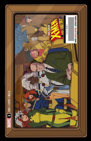 X-Men '97 issue 1-K Animation Art Cover  (3rd Printing)