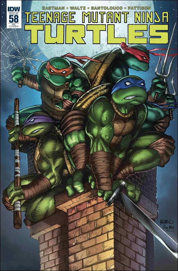 Teenage Mutant Ninja Turtles (2011) issue 58-E Alex Kotkin Anastasia's Collectibles Cover