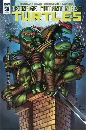 Teenage Mutant Ninja Turtles (2011) issue 58-E Alex Kotkin Anastasia's Collectibles Cover