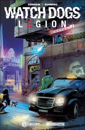 Watch Dogs: Legion issue 1-E Gabriel Germain 1:25 Taxi Cover