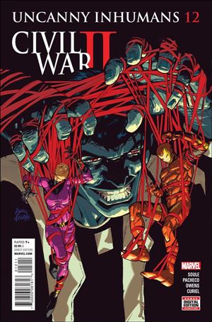 Uncanny Inhumans issue 12 Ryan Stegman Cover