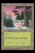 Magic the Gathering: Ice Age (Base Set) card 372-B Forest