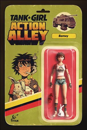 Tank Girl Ongoing issue 3-B Action Figure Cover