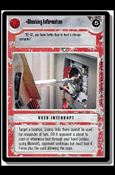 Star Wars: Cloud City Limited (Base Set) card 152 Shocking Information