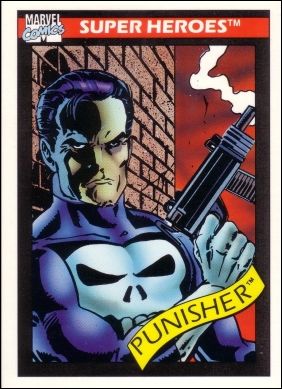 Marvel Universe: Series 1 (Base Set) card 47 Punisher