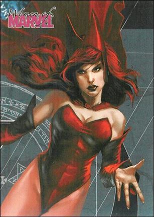 Women of Marvel (Base Set) card 55 Scarlet Witch