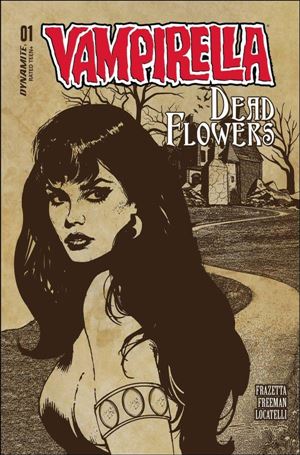 Vampirella: Dead Flowers issue 1-D Sara Frazetta & Bob Freeman Cover