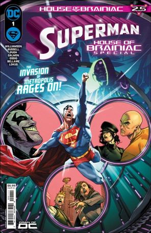 Superman: House of Brainiac Special issue 1 Jamal Campbell Cover