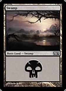 Magic the Gathering: 2014 Core Set (Base Set) card 239 Swamp