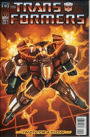 Transformers: Infiltration issue 5-C Andrew Wildman Cover