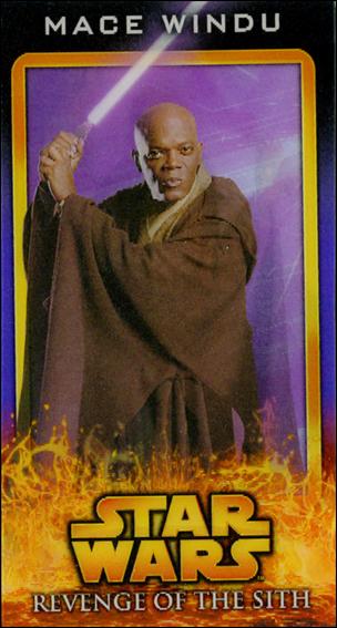 Star Wars: Revenge of the Sith Widevision (Flix-Pix Lenticular Motion Subset) card 6 Mace Windu