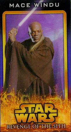 Star Wars: Revenge of the Sith Widevision (Flix-Pix Lenticular Motion Subset) card 6 Mace Windu