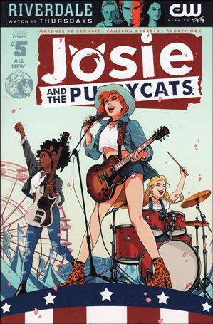 Josie and the Pussycats  issue 5 Audrey Mok Cover