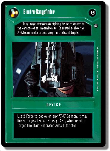 Star Wars: Hoth Limited (Base Set) card 14 Electro-Rangefinder