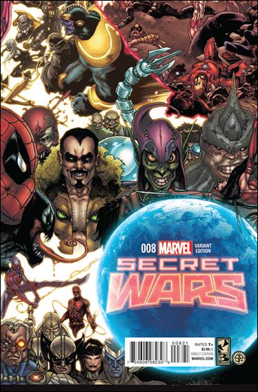 Secret Wars issue 8-B Simone Bianchi 1:20 Connecting Cover