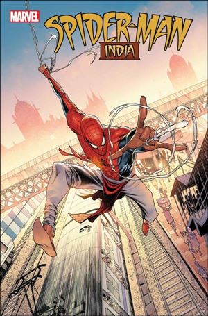 Spider-Man: India (2023) issue 1-E Sumit Kumar Cover