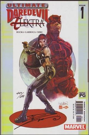 Ultimate Daredevil and Elektra issue 1-B DF (Signed by Danny Miki) 1/699