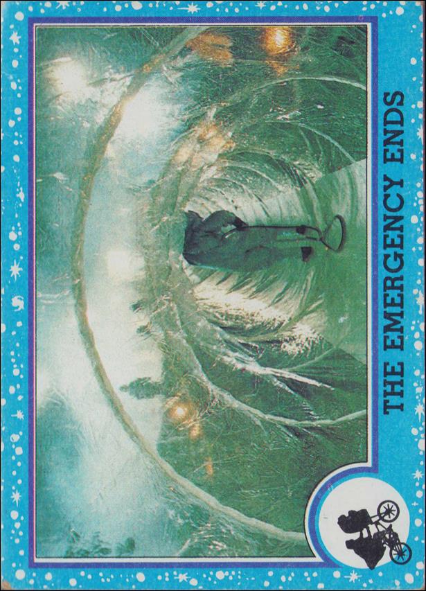 E.T. The Extra-Terrestrial (Base Set) card 58 The Emergency Ends