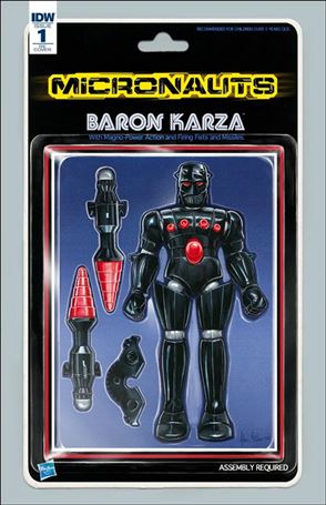 Micronauts (2016) issue 1-J Adam Riches Hoknes Comics Action Figure Cover