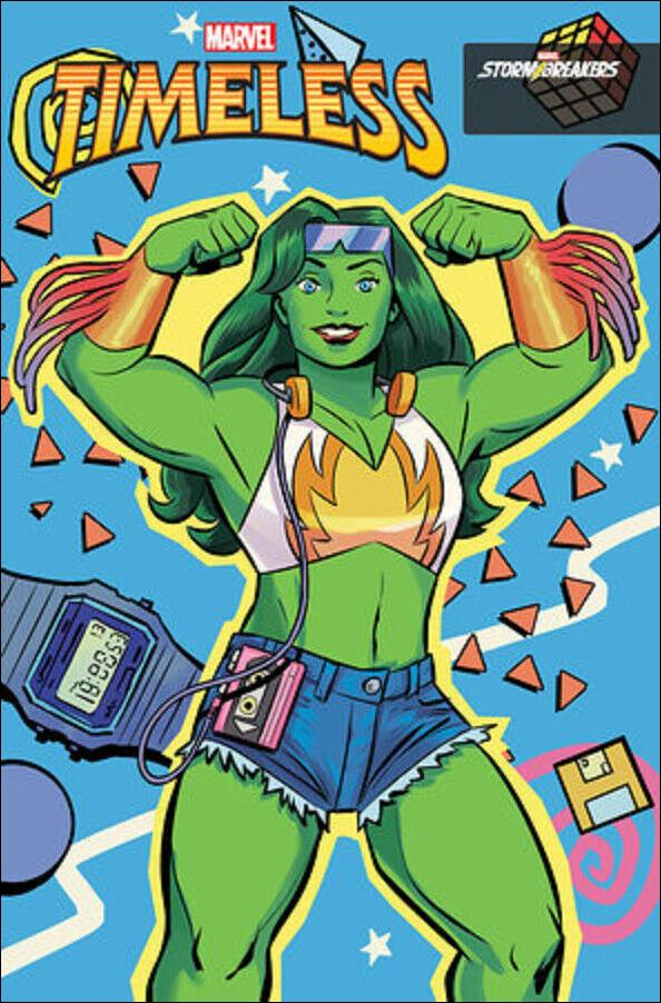 Timeless (2021) issue 1-B Natacha Bustos Stormbreakers Cover