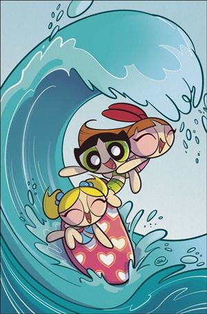 Powerpuff Girls: Supervillain Summer Spectacular issue 1-E Silvia De Ventura Virgin 1:10 Cardstock Cover