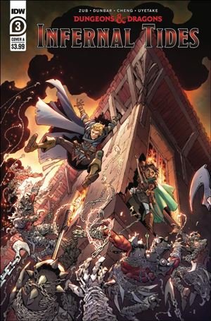 Dungeons & Dragons: Infernal Tides issue 3 Max Dunbar Cover