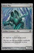 Magic the Gathering: Scars of Mirrodin (Base Set) card 202 Silver Myr