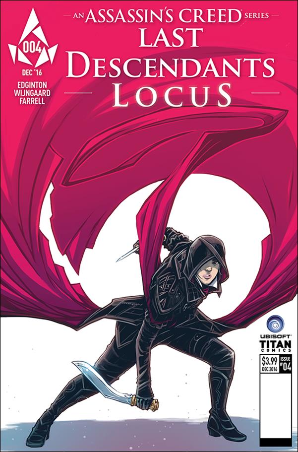 Assassin's Creed: Locus issue 4 Caspar Wijngaard Cover